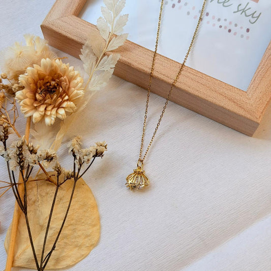 Ocean Glow Shell Locket