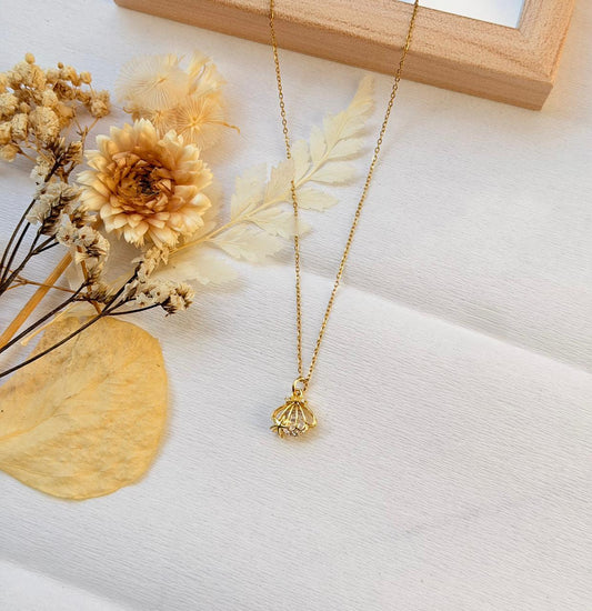 Ocean Glow Shell Locket